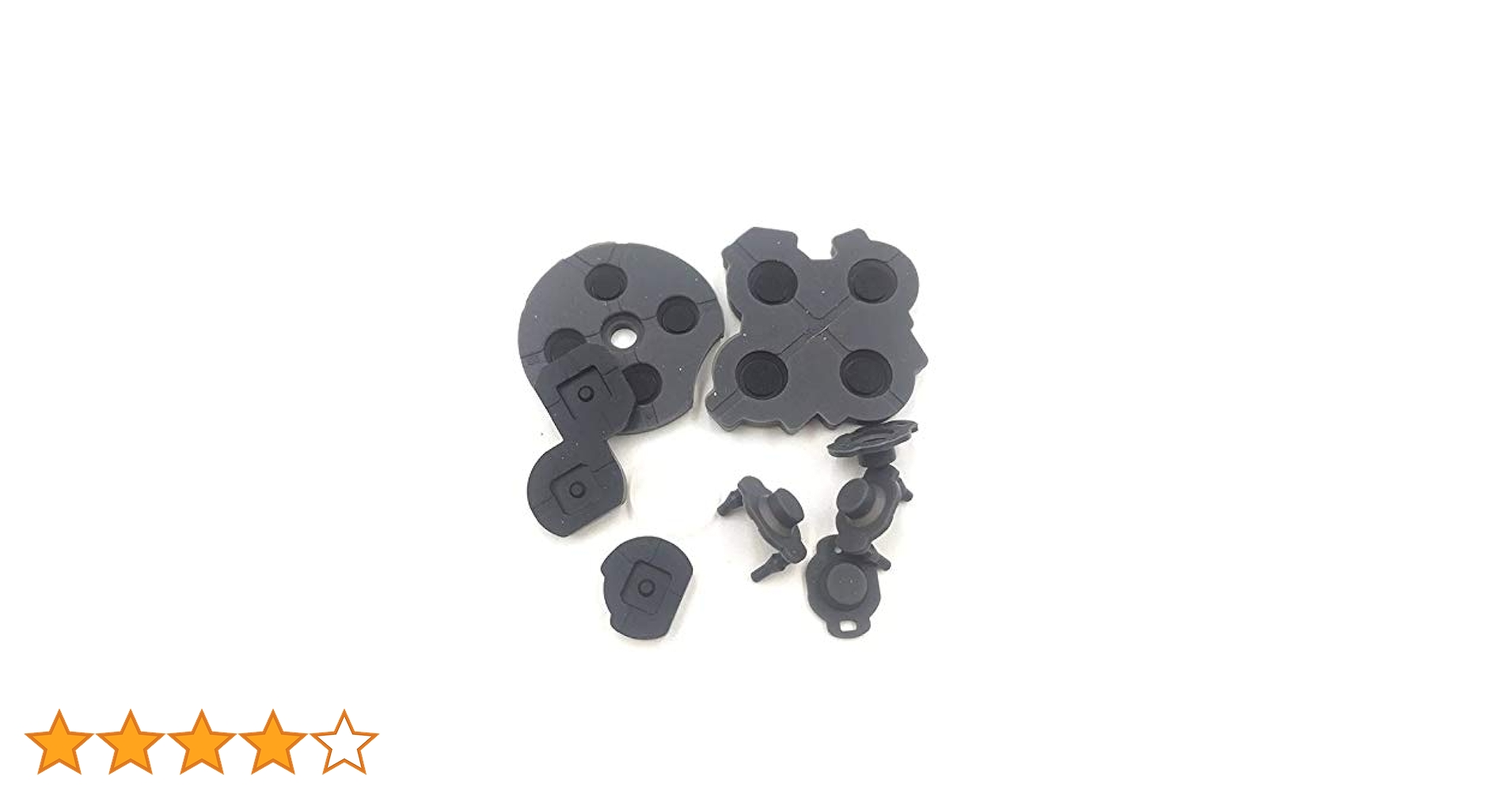 Amazon.co.jp: ボタン ゴム ラバー セット 修理 交換 互換 部品